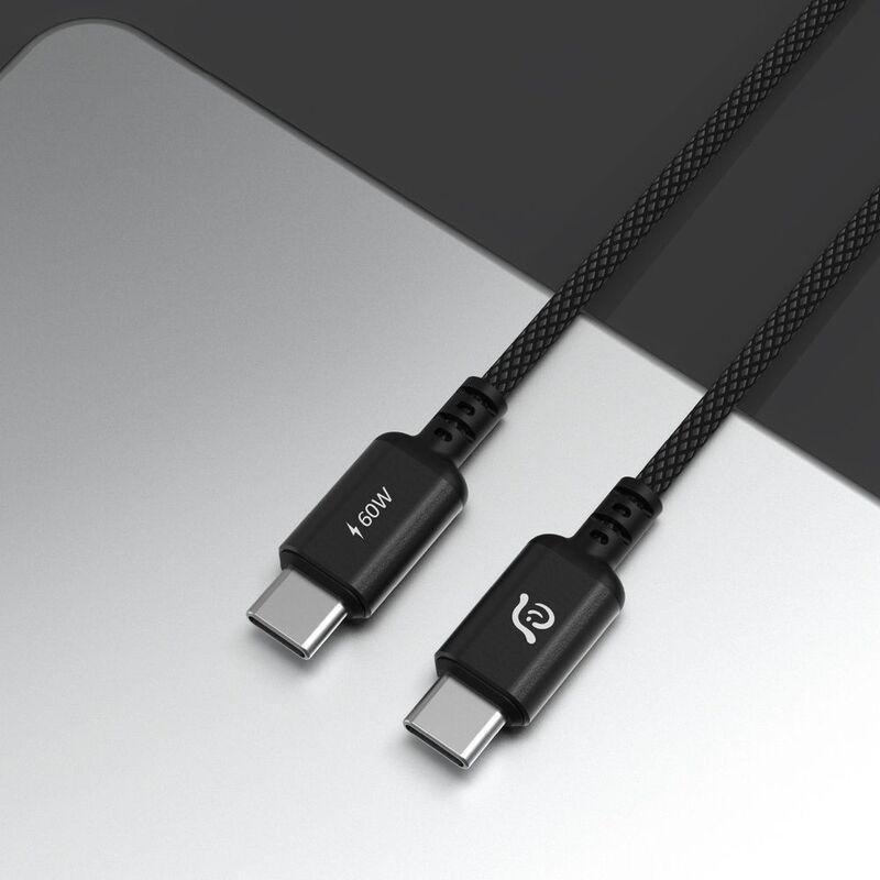 ADAM Elements CASA S200 - USB-C to USB-C 60W Charging Cable 200 cm - Black, , large image number 2