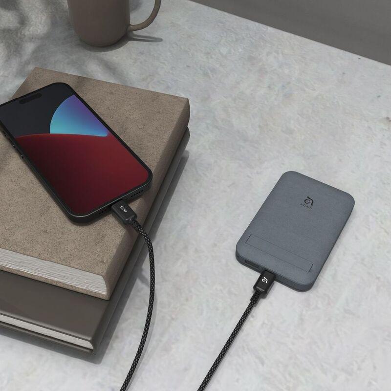 ADAM Elements CASA S200 - USB-C to USB-C 60W Charging Cable 200 cm - Black, , large image number 4