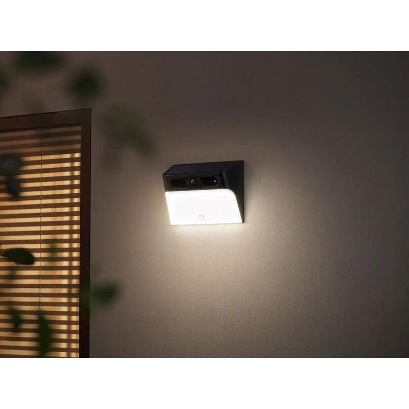 Eufy Security Solar Wall Light Cam - Black, , large image number 1