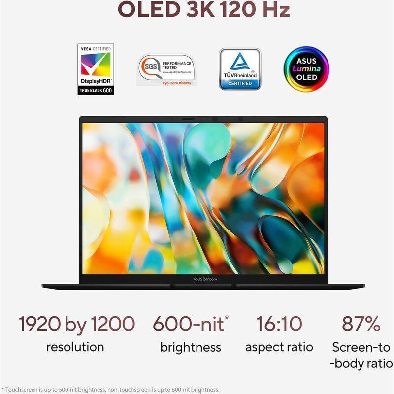 ASUS Zenbook 14 OLED Laptop - UM3406HA-OLEDR7W - AMD Ryzen R7-8840HS/16GB RAM/1TB SSD/AMD Radeon Graphics/14-inch FHD (1920 x 1080) OLED/Windows 11..., , large image number 7