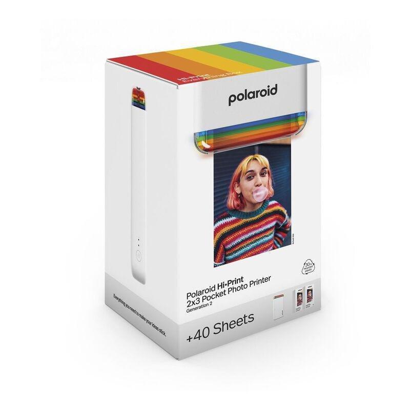 Polaroid HiPrint (Gen 2) 2x3 Pocket Photo Printer - Everything Box - White, , large image number 0