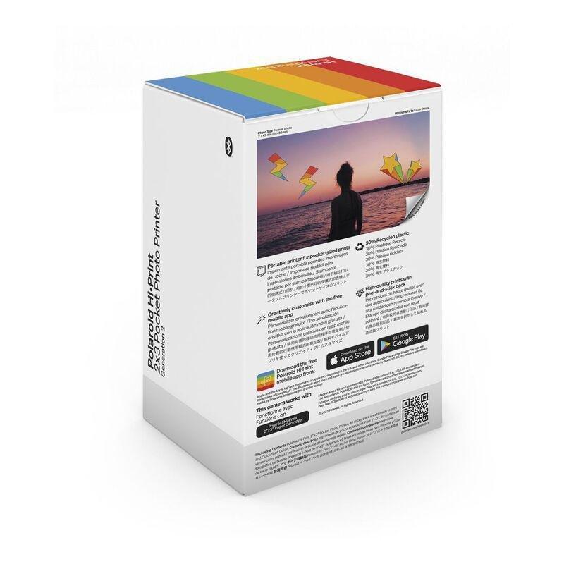 Polaroid HiPrint (Gen 2) 2x3 Pocket Photo Printer - Everything Box - White, , large image number 1