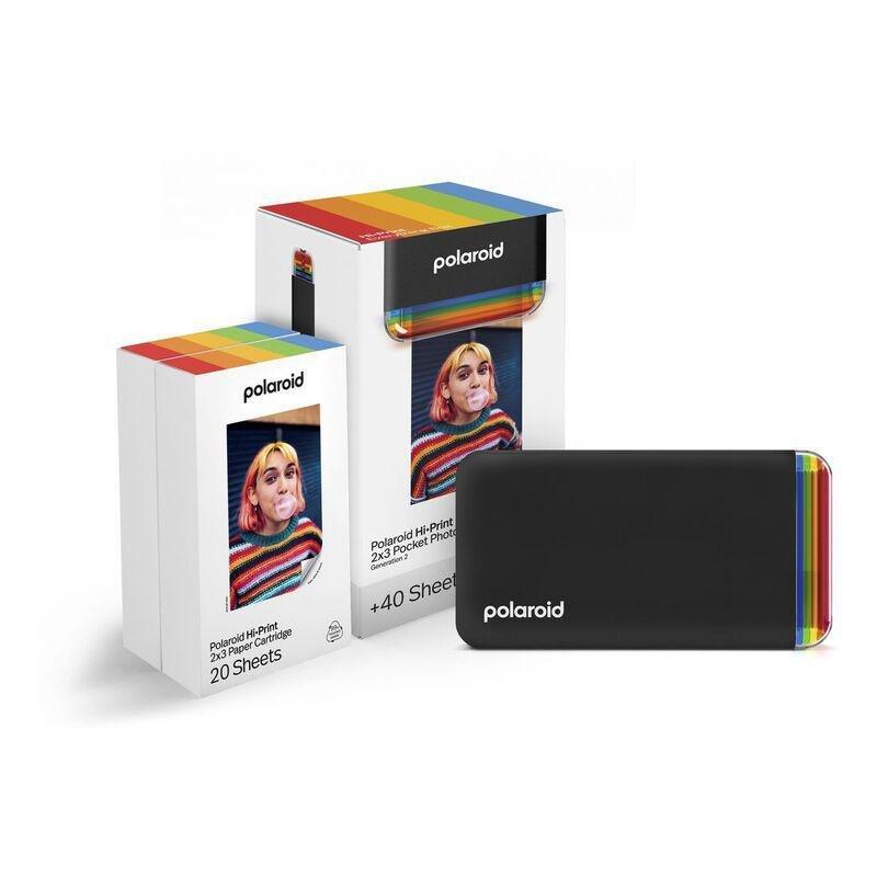 Polaroid HiPrint (Gen 2) 2x3 Pocket Photo Printer - Everything Box - Black, , medium