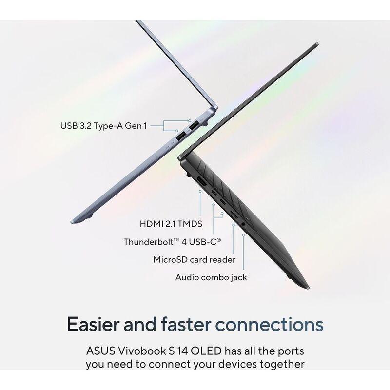 ASUS Vivobook S 14 OLED Laptop - S5406MA-OLEDU711WB - Intel Core Ultra 7-155H/16GB RAM/1TB SSD/Intel Arc Graphics/14-inch WUXGA (1920 x 1800)/Windo..., , large image number 8