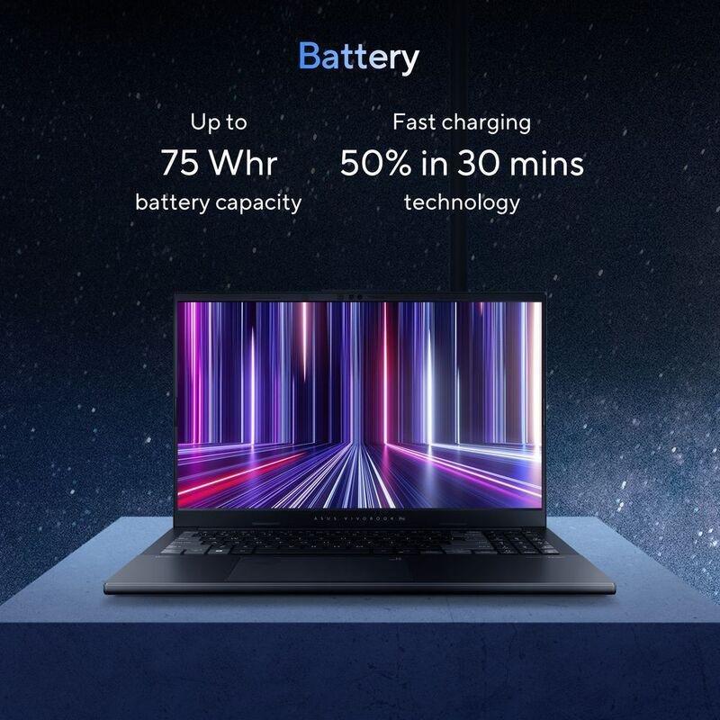 ASUS Vivobook Pro 15 OLED Laptop - N6506MU-MA011W - Intel Core Ultra 9-185H/16GB RAM/1TB SSD/NVIDIA GeForce RTX 4050 6GB/15.6-inch 3K (2990 x 1620)..., , large image number 2