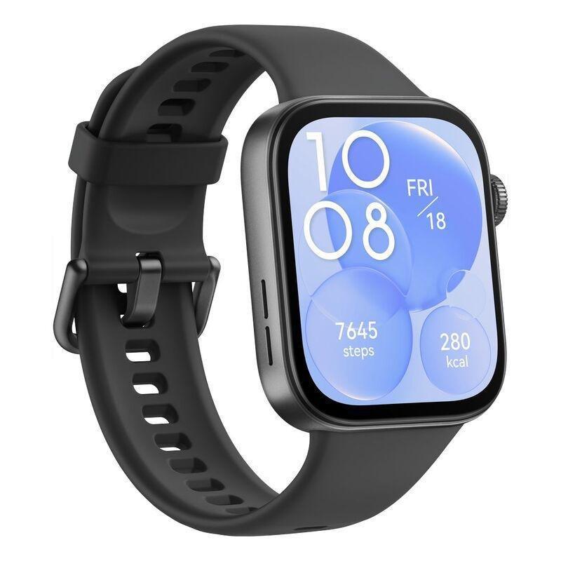 Huawei Watch GT Fit 3 Smartwatch - Black Fluorescent Strap, , large image number 2