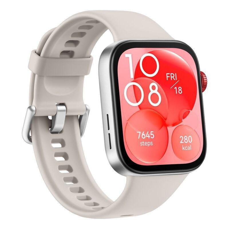 Huawei Watch GT Fit 3 Smartwatch - White Fluorescent Strap, , large image number 1