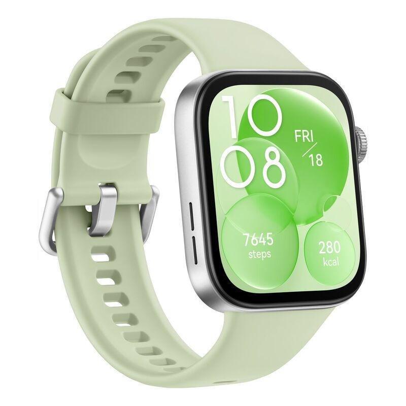 Huawei Watch GT Fit 3 Smartwatch - Green Fluorescent Strap, , large image number 0