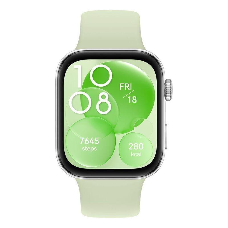 Huawei Watch GT Fit 3 Smartwatch - Green Fluorescent Strap, , large image number 1