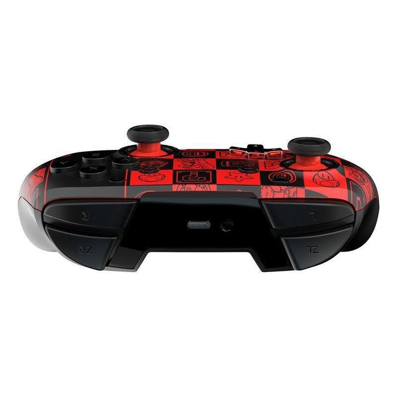 PDP Nintendo Switch Rematch Wireless Controller - Super Icons Glow In The Dark, , large image number 1