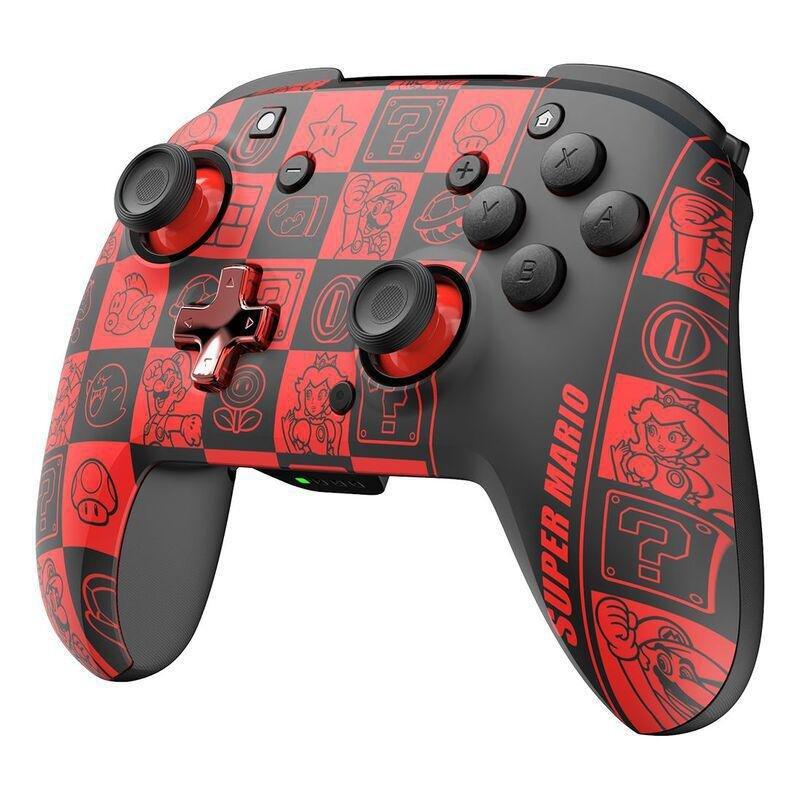 PDP Nintendo Switch Rematch Wireless Controller - Super Icons Glow In The Dark, , large image number 4