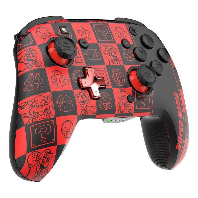 PDP Nintendo Switch Rematch Wireless Controller - Super Icons Glow In The Dark, , large image number 5