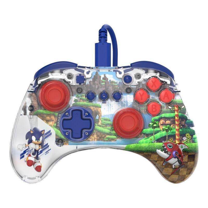 PDP Nintendo Switch Realmz Wired Controller: Sonic Green Hill Zone, , medium
