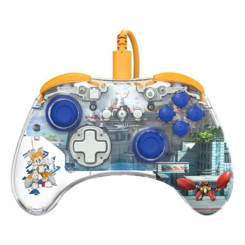 PDP Nintendo Switch Realmz Wired Controller - Tails Seaside Hill Zone, , large image number 0