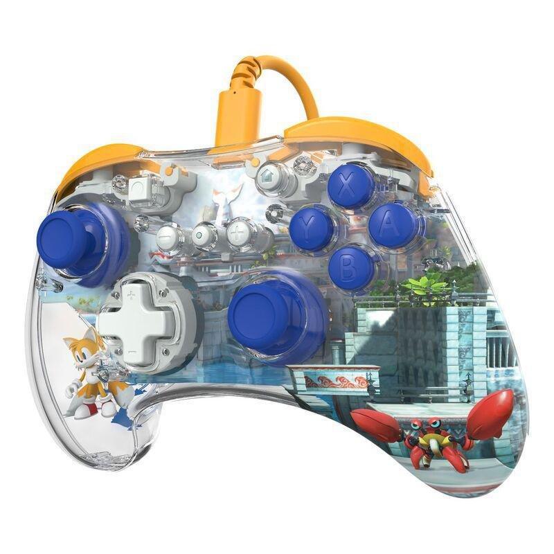 PDP Nintendo Switch Realmz Wired Controller - Tails Seaside Hill Zone, , large image number 4