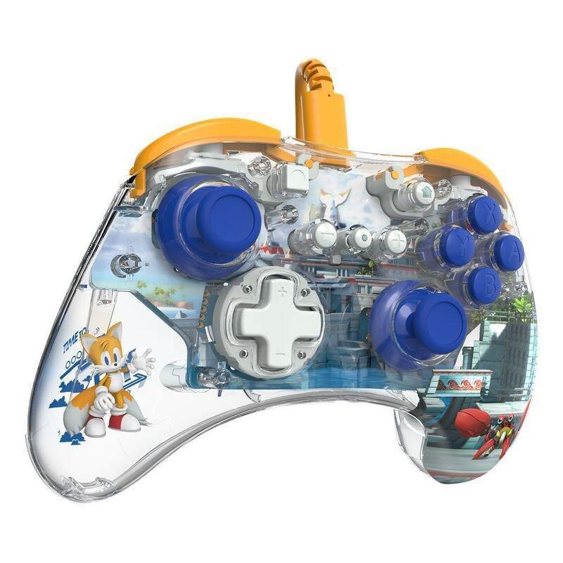 PDP Nintendo Switch Realmz Wired Controller - Tails Seaside Hill Zone, , large image number 6