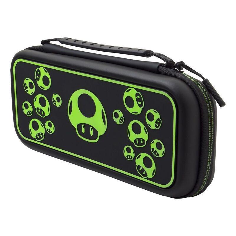 PDP Nintendo Switch Travel Case Plus - 1 Up Glow In The Dark, , large image number 2