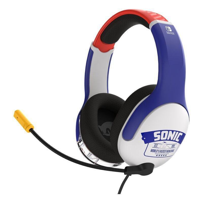 PDP Nintendo Switch Realmz Wired Headset - Sonic Go Fast, , large image number 0