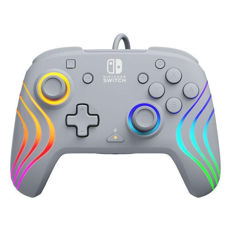 PDP Nintendo Switch Afterglow Wave Wired Controller - Grey, , large image number 0