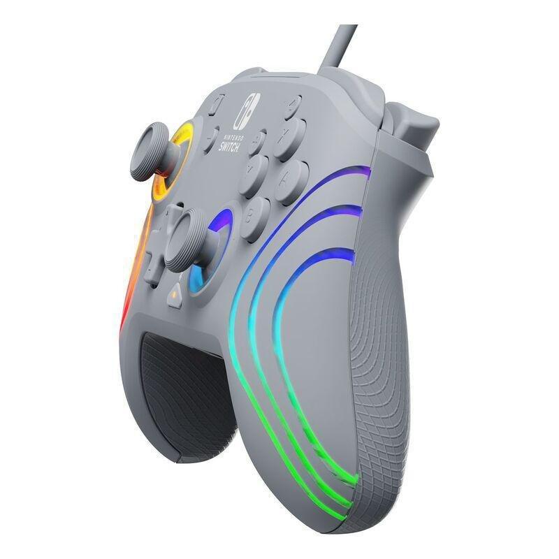 PDP Nintendo Switch Afterglow Wave Wired Controller - Grey, , large image number 2