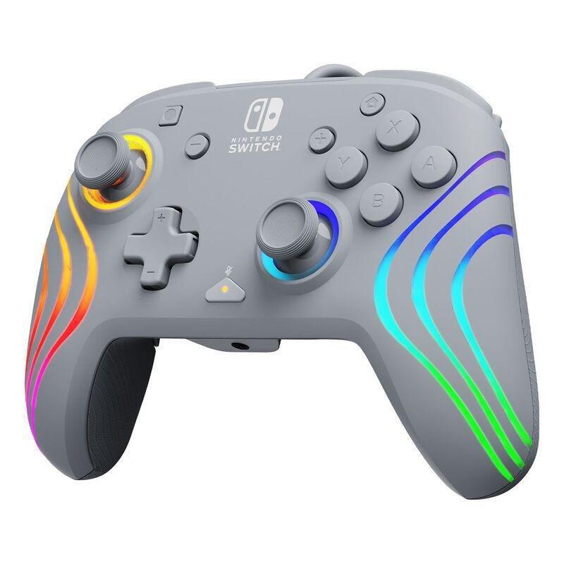 PDP Nintendo Switch Afterglow Wave Wired Controller - Grey, , large image number 6