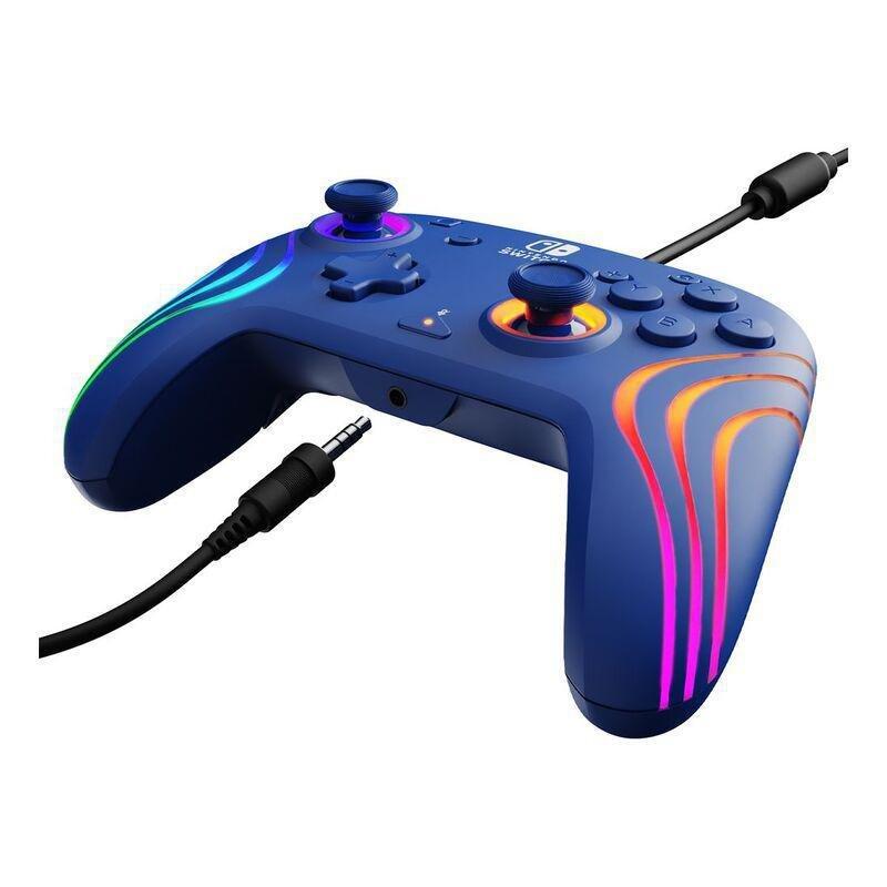 PDP Nintendo Switch Afterglow Wave Wired Controller - Blue, , large image number 1