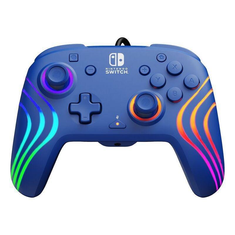 PDP Nintendo Switch Afterglow Wave Wired Controller - Blue, , large image number 4