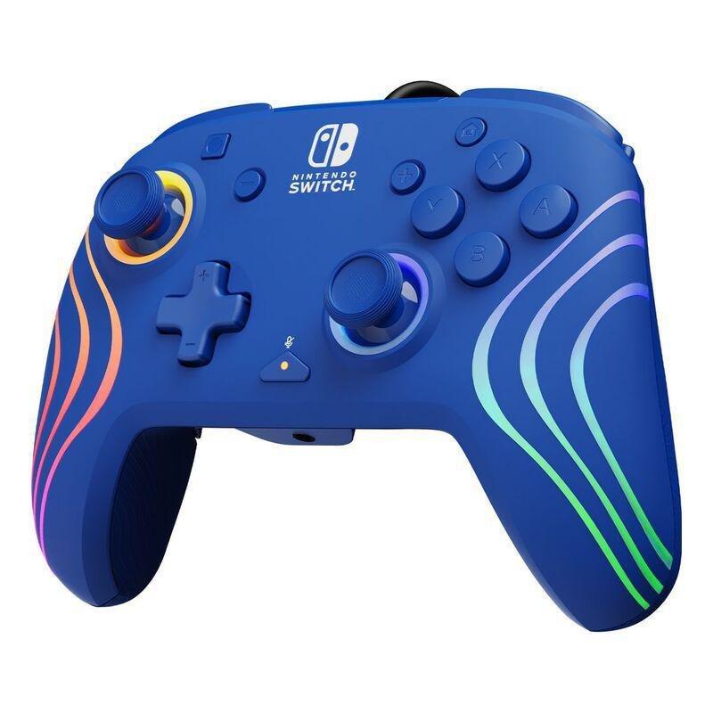 PDP Nintendo Switch Afterglow Wave Wired Controller - Blue, , large image number 5