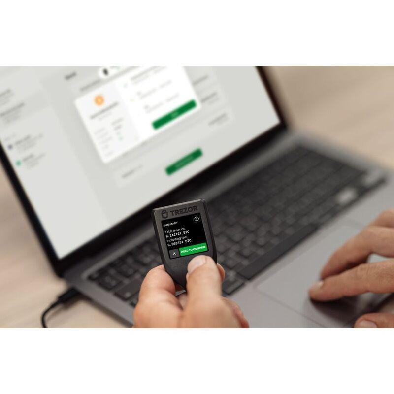 TREZOR Model T Advanced Crypto Hardware Wallet - Black, , large image number 5