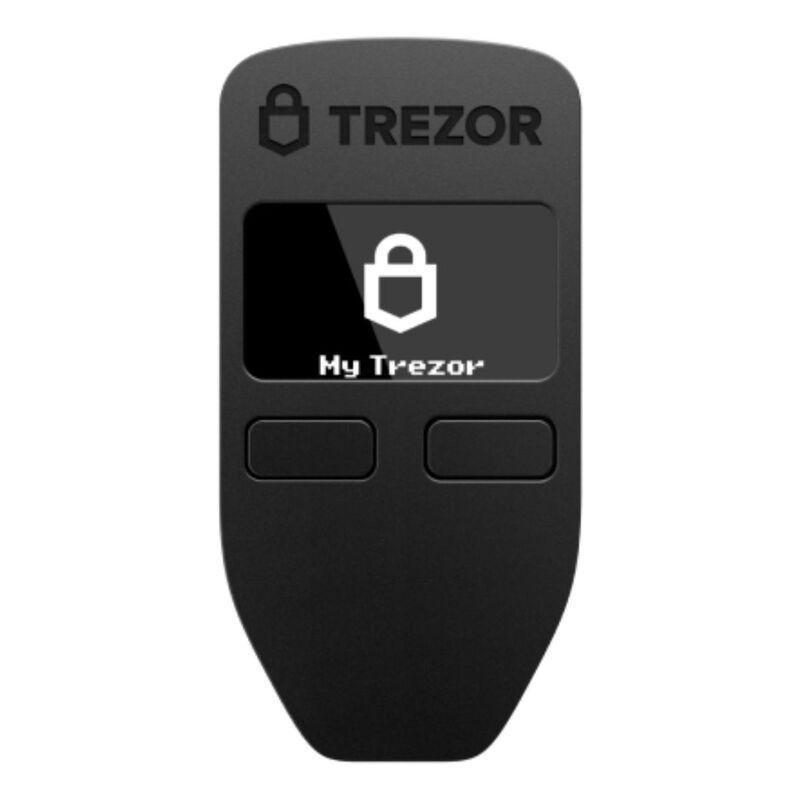 TREZOR Model One Crypto Hardware Wallet - Black, , large image number 0