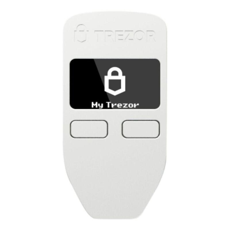 TREZOR Model One Crypto Hardware Wallet - White, , large image number 0