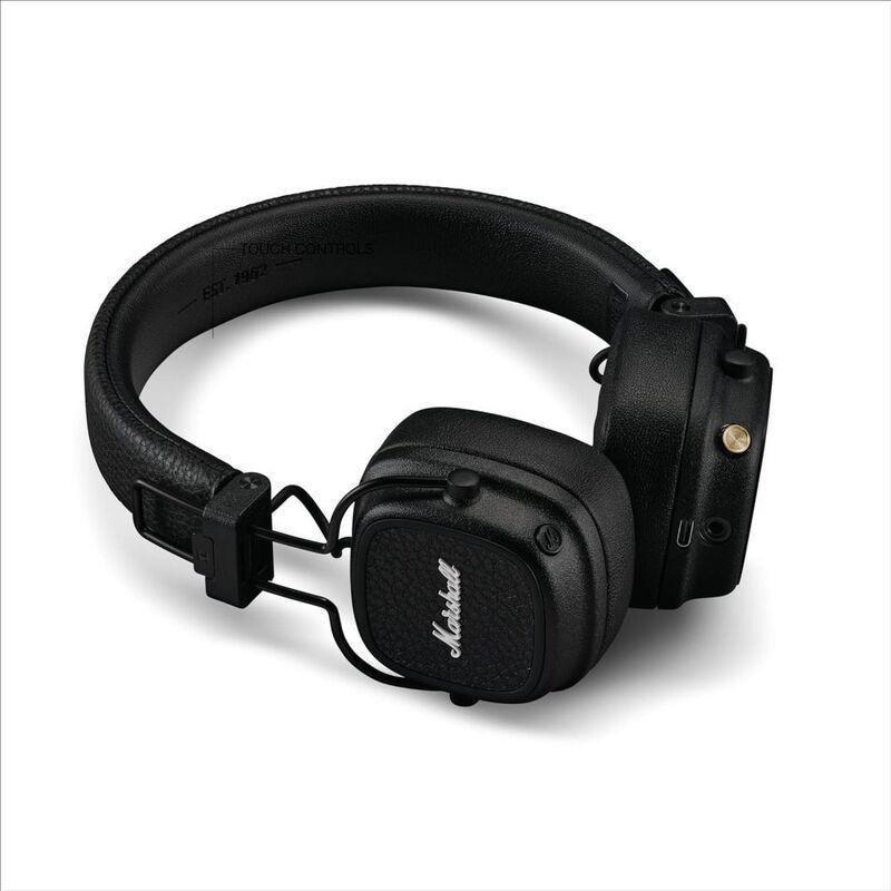 Marshall Major V Wireless On-Ear Headphone - Black, , large image number 3