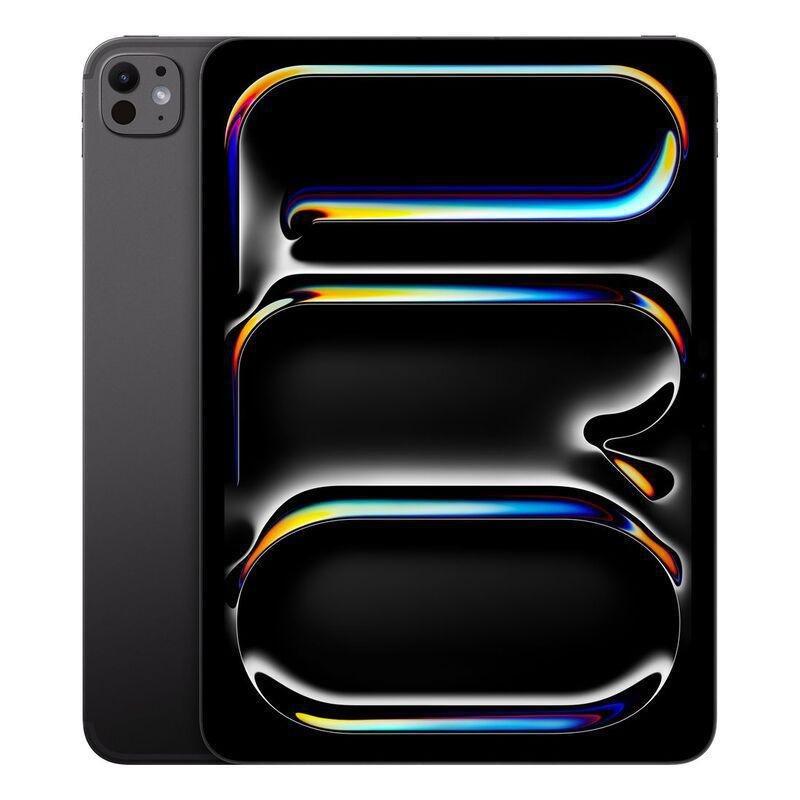 Apple 11-inch iPad Pro (M4) Wi-Fi + Cellular 256GB with Standard Glass - Space Black, , large image number 0