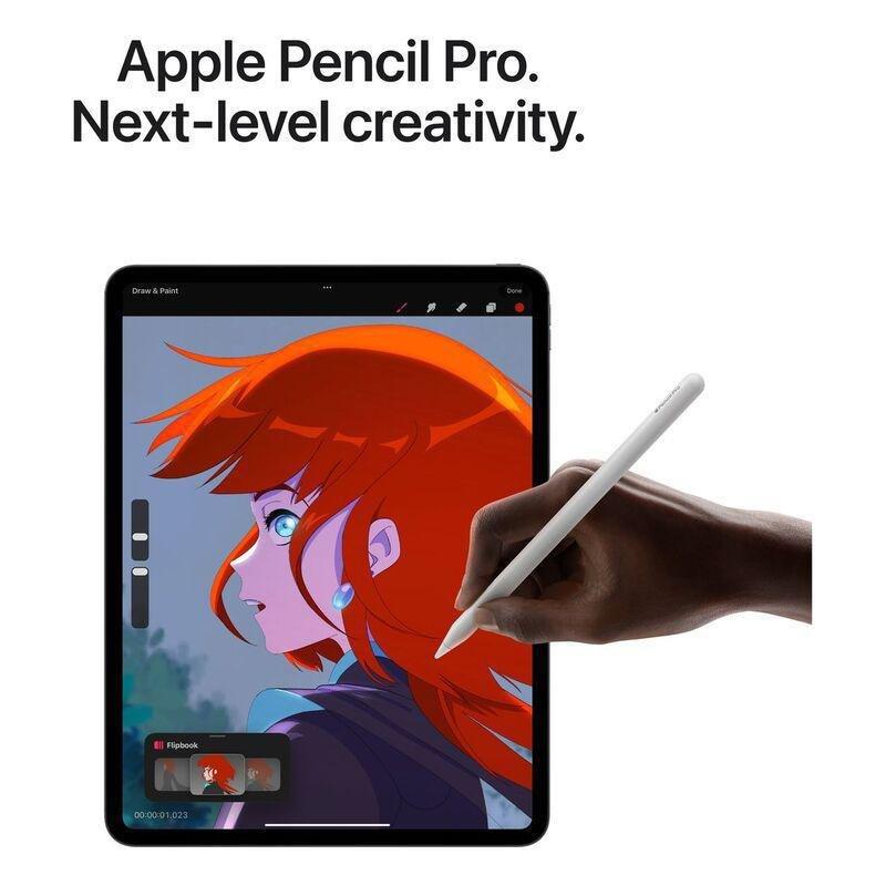 Apple 11-inch iPad Pro (M4) Wi-Fi + Cellular 256GB with Standard Glass - Space Black, , large image number 5