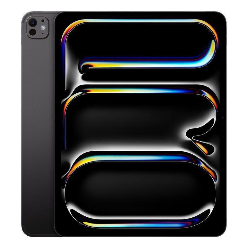 Apple 13-inch iPad Pro (M4) Wi-Fi + Cellular 2TB with Nano-texture Glass - Space Black, , large image number 0