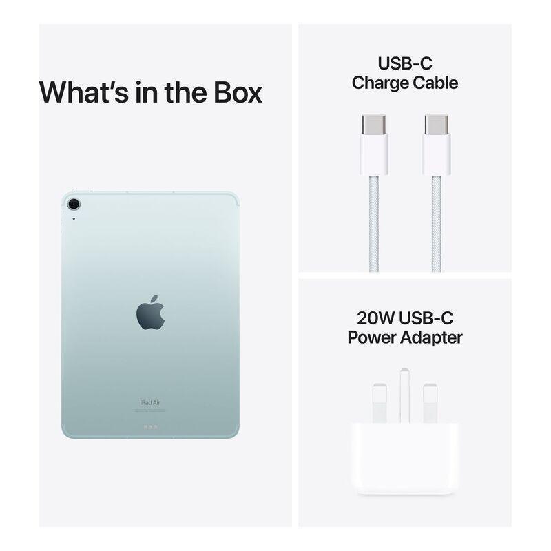 Apple 11-inch iPad Air (M2) Wi-Fi + Cellular 256GB - Blue, , large image number 9