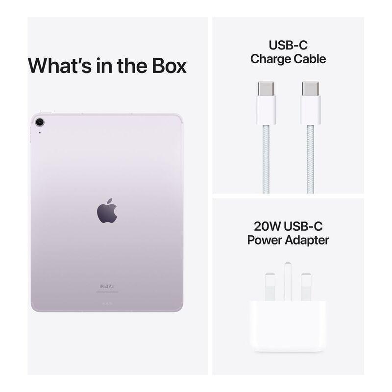 Apple 13-inch iPad Air (M2) Wi-Fi 128GB - Purple, , large image number 8