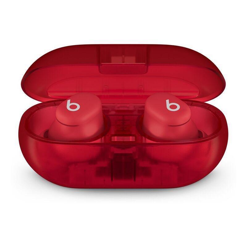 Beats Solo Buds - True Wireless Earbuds - Transparent Red, , large image number 3