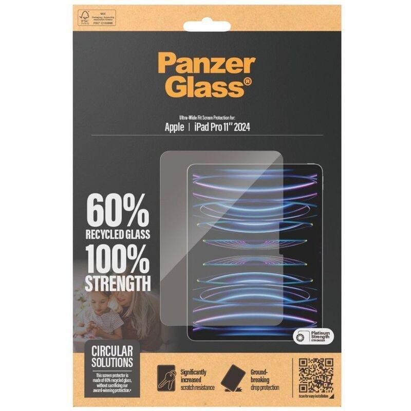 PanzerGlass Screen Protector Ultra-Wide Fit For iPad Pro 11 2024, , large image number 1