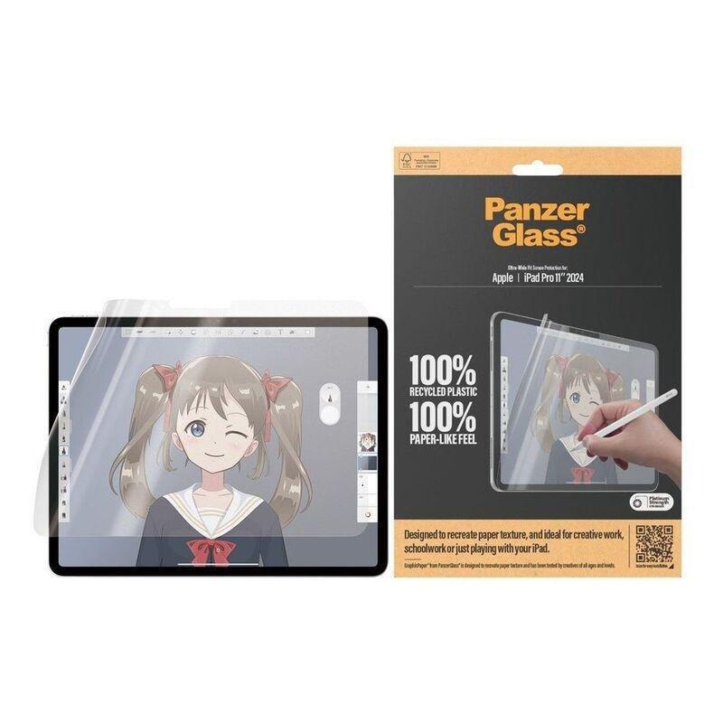 PanzerGlass Graphic Paper Ultra-Wide Fit Screen Protector For iPad Pro 11 M4, , medium