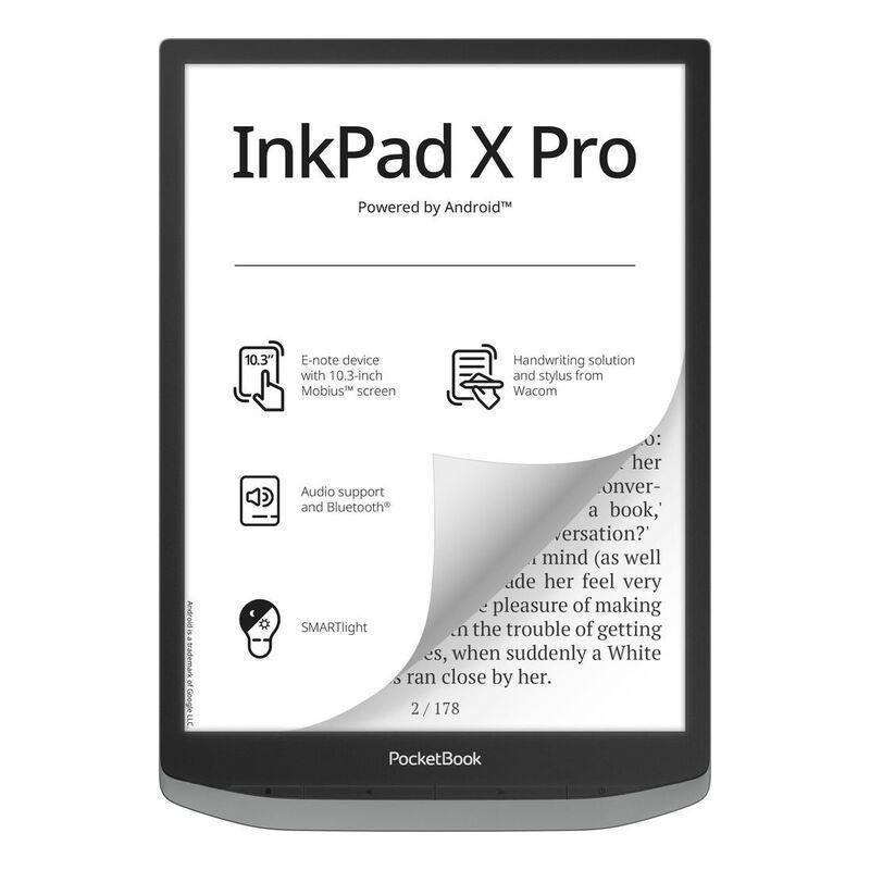 Pocketbook InkPad X Pro 10.3-inch E-Reader - Grey, , large image number 0