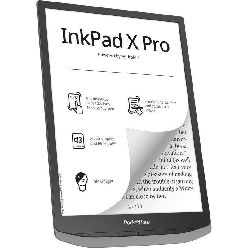 Pocketbook InkPad X Pro 10.3-inch E-Reader - Grey, , large image number 2