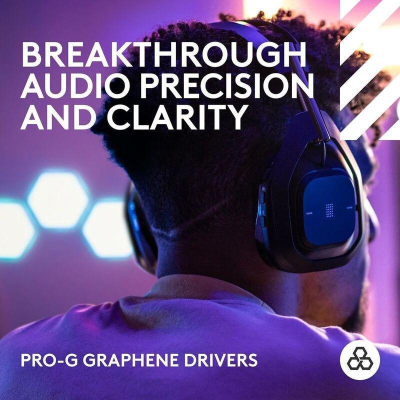 Logitech G Astro A50 X Lightspeed Wireless Gaming Headset + Base Station - Black, , large image number 3