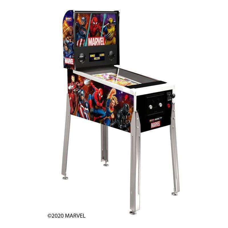 Arcade 1Up Marvel Virtual Pinball Machine, , large image number 0