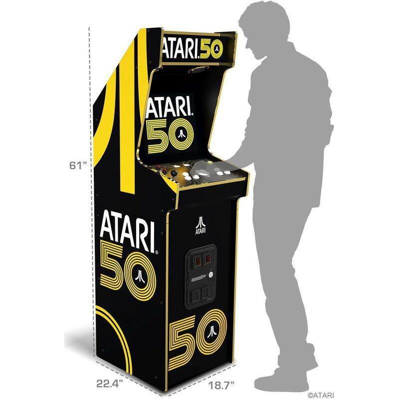 Arcade 1Up Atari 50th Annivesary Deluxe Arcade Machine - 50 Games in 1, , large image number 2