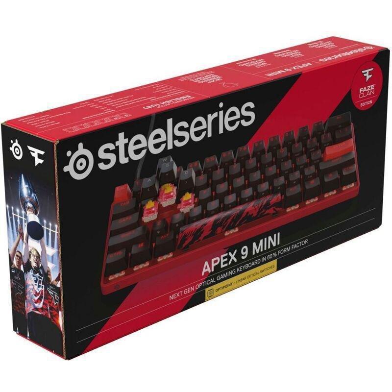 SteelSeries Apex 9 Mini Gaming Keyboard - FaZe Clan Edition, , large image number 3