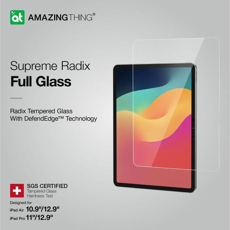 AmazingThing iPad AIR 13 (M2) Radix Glass Protector - Clear, , large image number 1