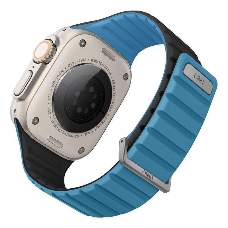 UNIQ Revix Evo Reversible Magnetic Apple Watch Strap 49/45/44/42mm - Pacific, , medium