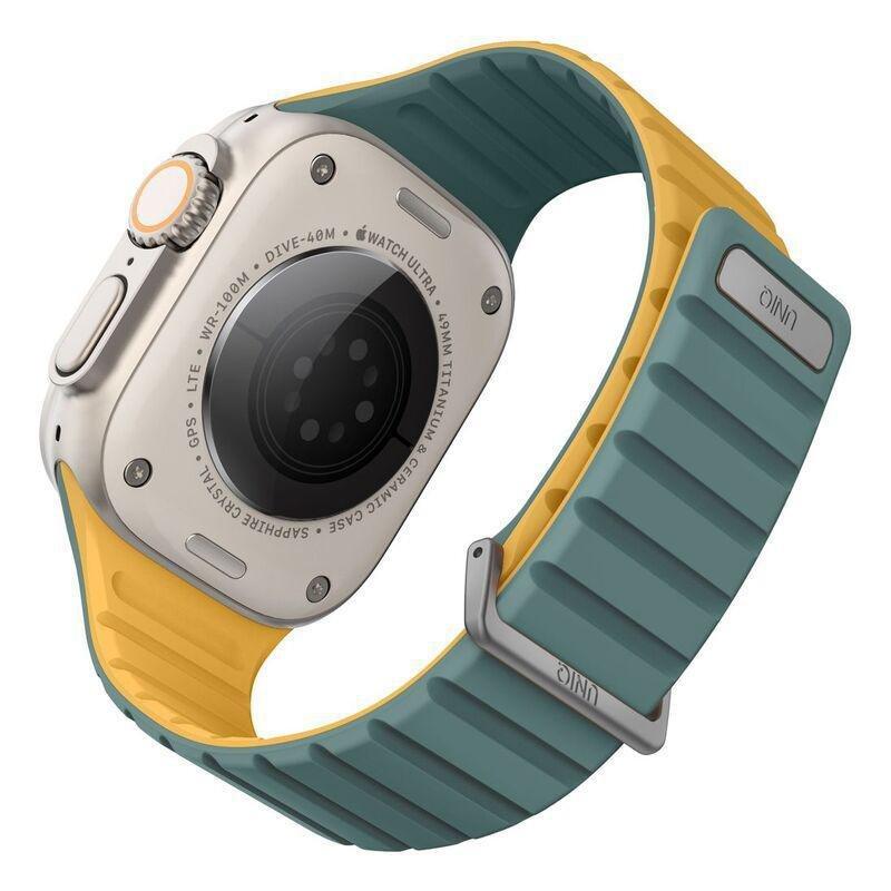 UNIQ Revix Evo Reversible Magnetic Apple Watch Strap 49/45/44/42mm - Viridian, , medium