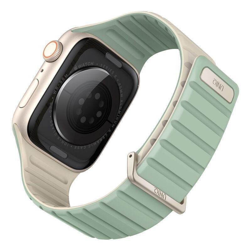 UNIQ Revix Evo Reversible Magnetic Apple Watch Strap 41/40/38mm - Soft Mint, , medium